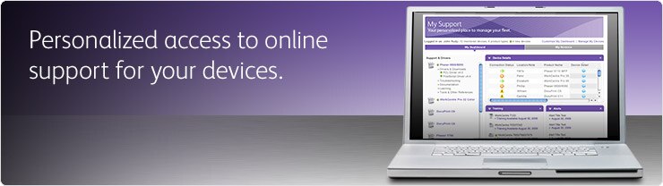Xerox MySupport Secure Support Portal